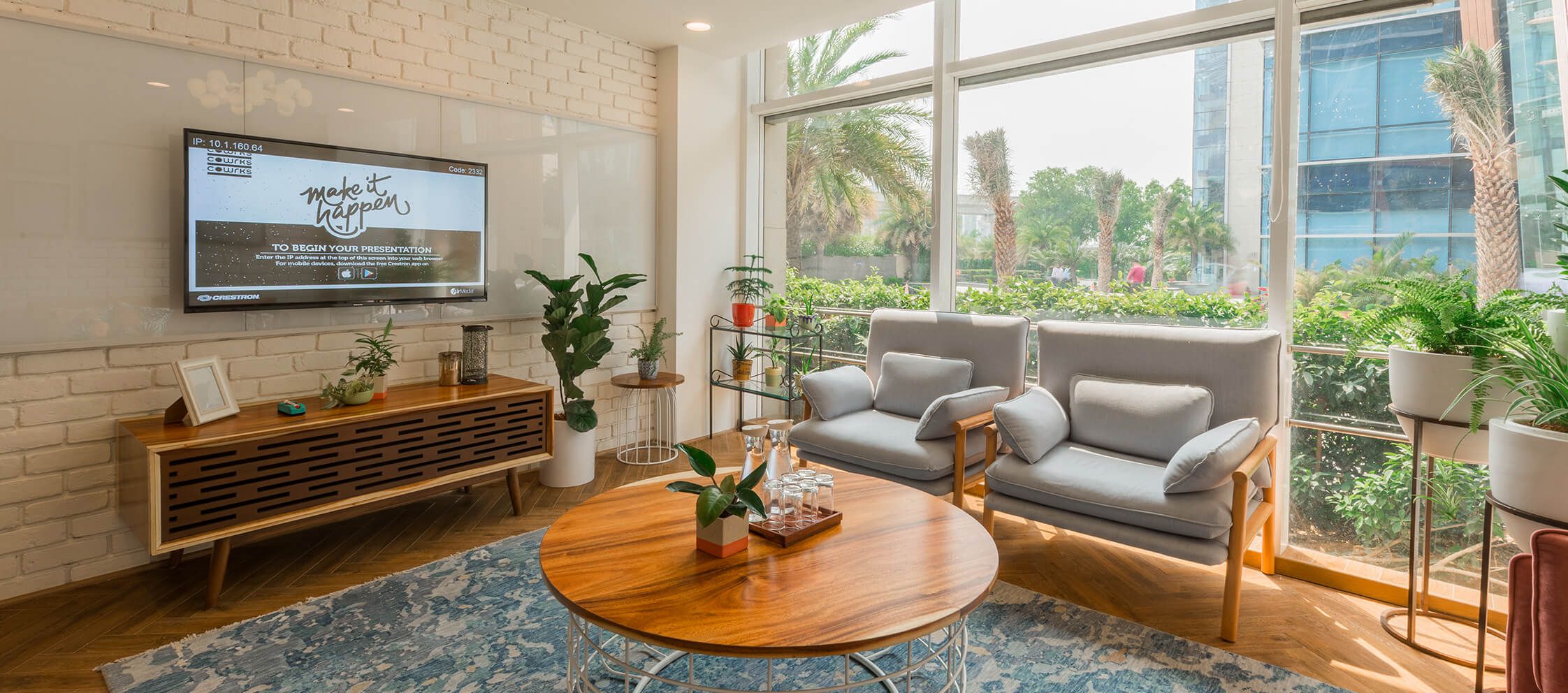 Book 4 Seater Meeting Room In COWRKS GOLF COURSE ROAD NCR On COWRKS